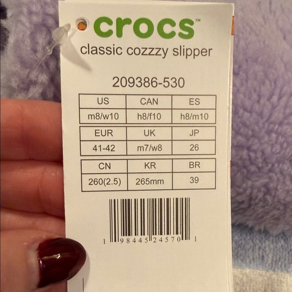 CROCS Women's Slippers in Lavender NWT - Picture 8 of 8